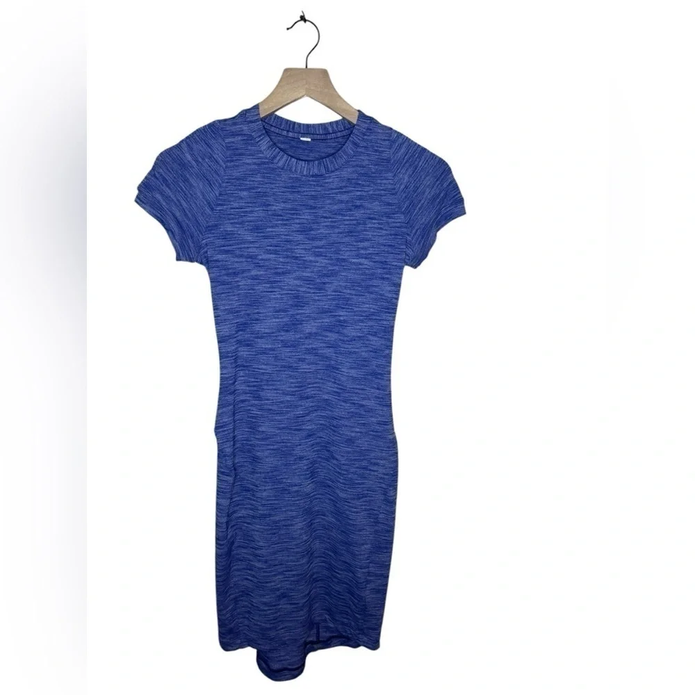 Lululemon &go Where To Dress Size 2 Heathered Sapphire Blue
